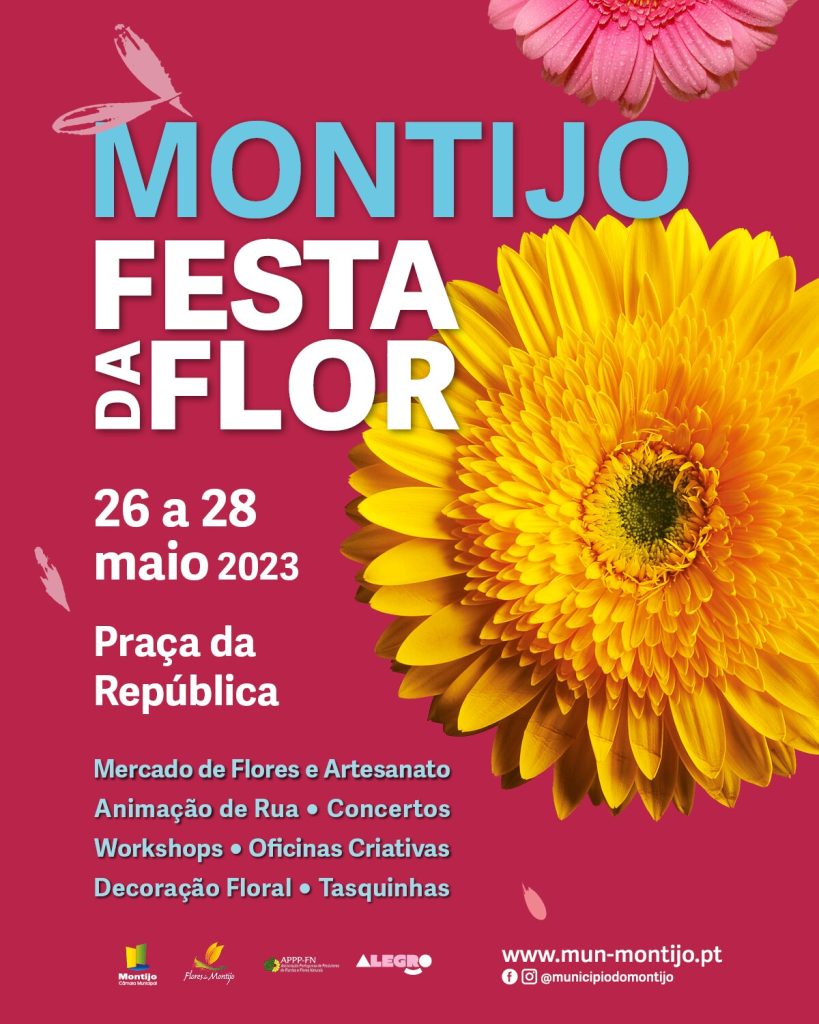 Montijo recebe Festa da Flor de 26 a 28 de Maio