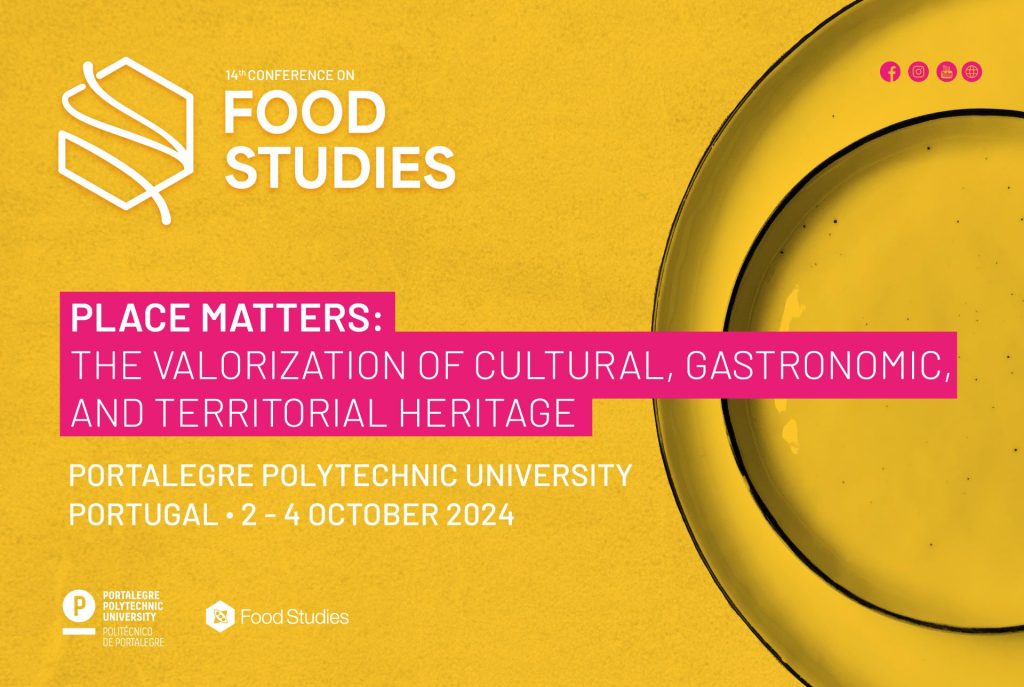 XIV International Conference on Food Studies de 2 a 4 de Outubro em Portalegre