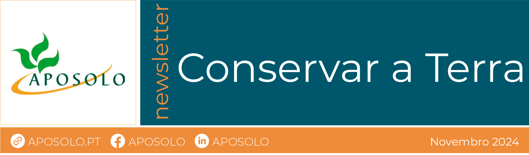 Newsletter “Conservar a Terra” da APOSOLO – novembro 2024