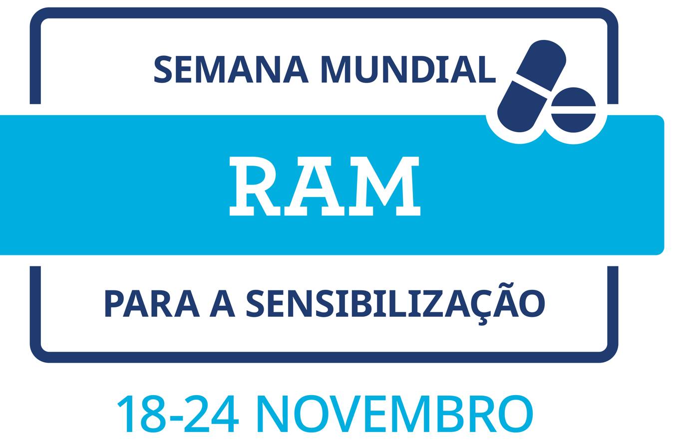 Semana Mundial para a Sensibilização da Resistência aos Antimicrobianos (RAM) | 18 a 24 de novembro