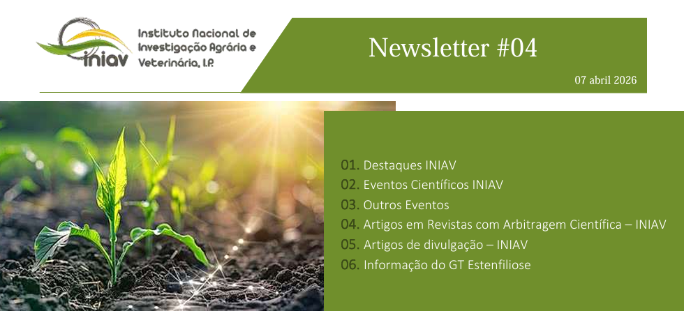 INIAV Newsletter #4  | Abril 2026