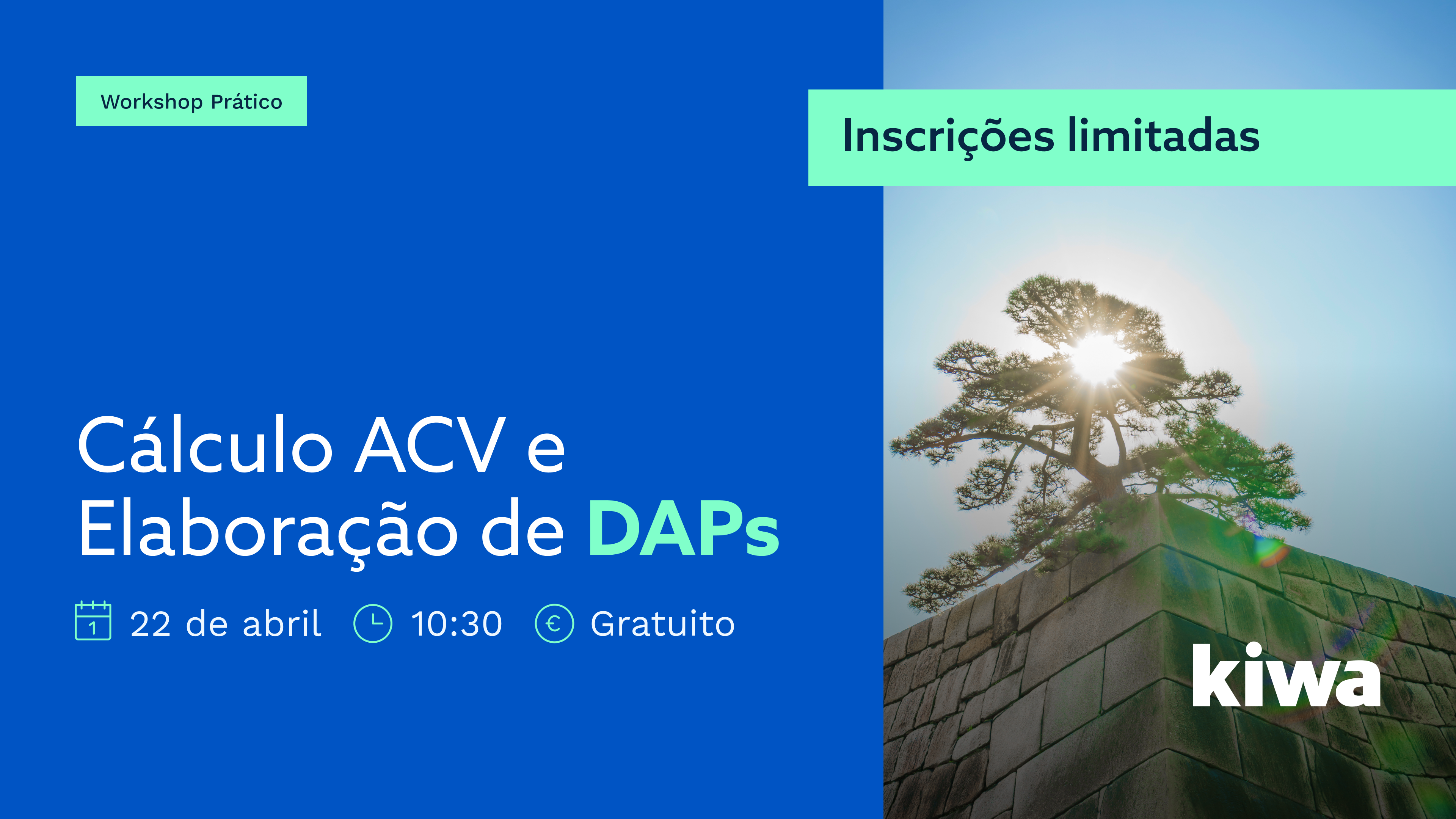 Workshop Kiwa | Avaliação ambiental e sustentabilidade